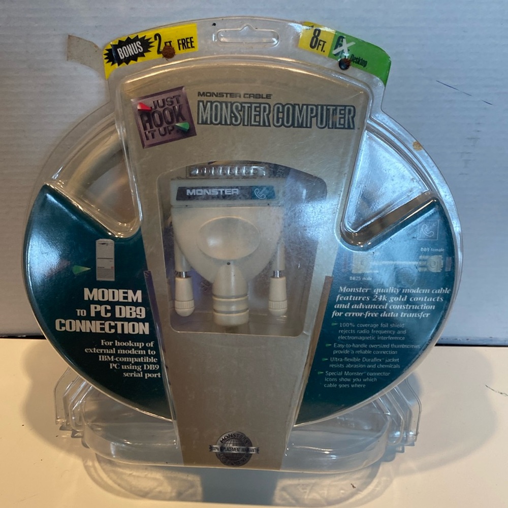 NIP & Vintage Monster Cable